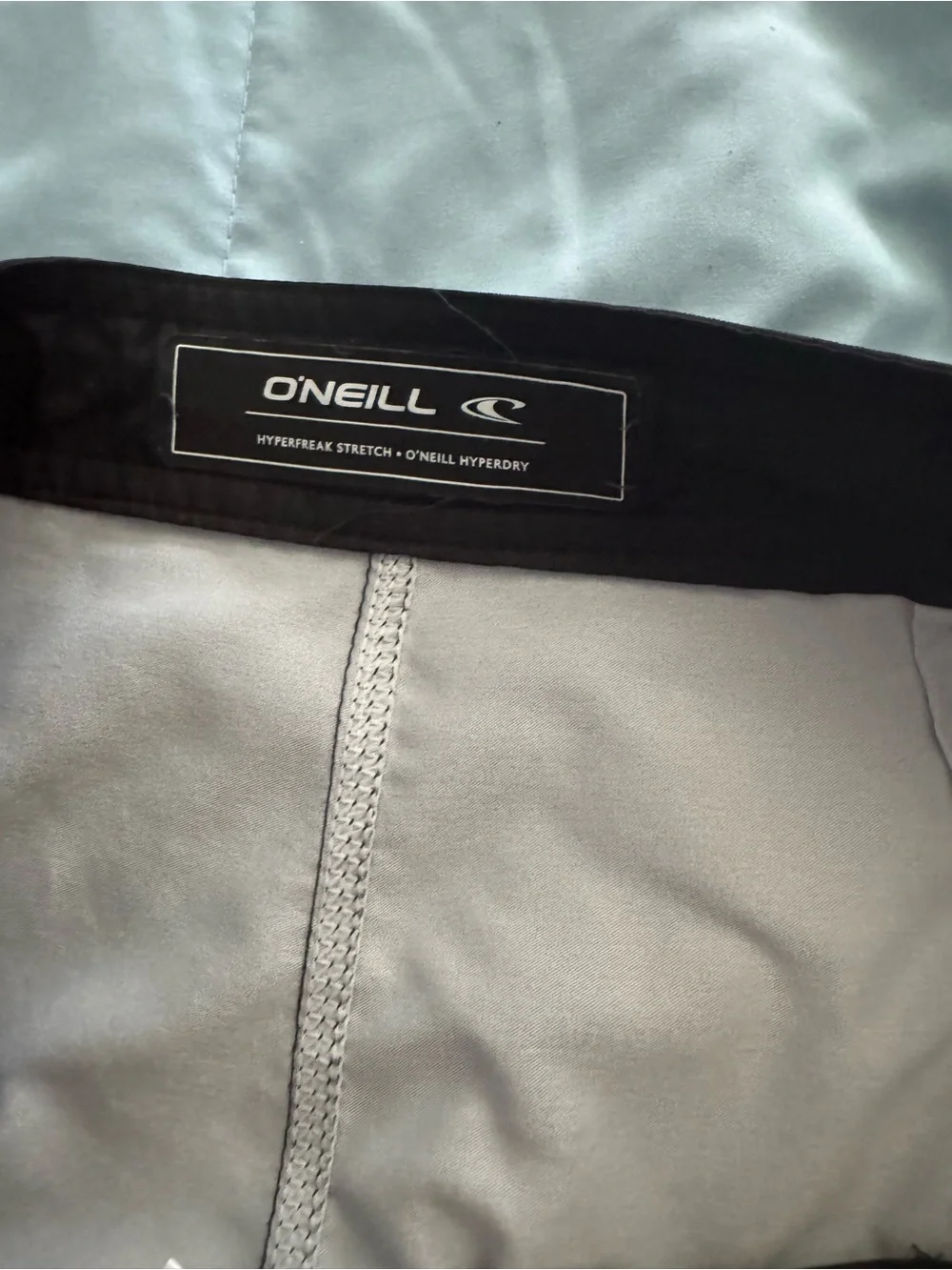 O'Neill Men's Black and Gray Camo Board Shorts